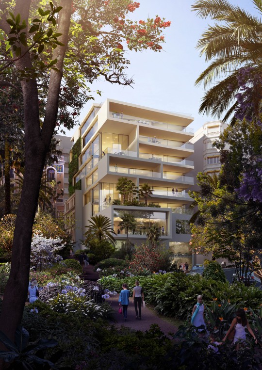 Perspective immobilière - Jean-Michel BATTESTI & Associés - Architectes - Logements à Monaco
